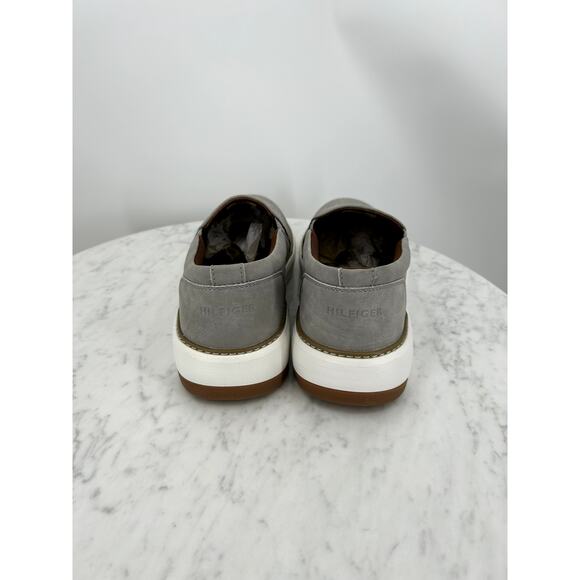 NEW Tommy Hilfiger Hazen Casual Slip On Grey Sneakers Men’s 10.5 - Picture 3 of 8